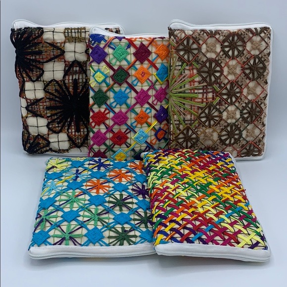 Hand-sewn Brazilian clutch/tote bag - Picture 6 of 6